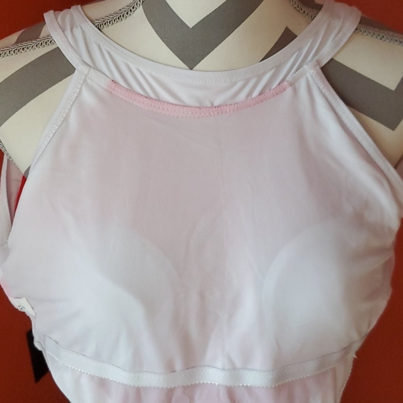 New High Neck Sexy Cut Out Sides Swimsuit XL 14 - Picture 8 of 8